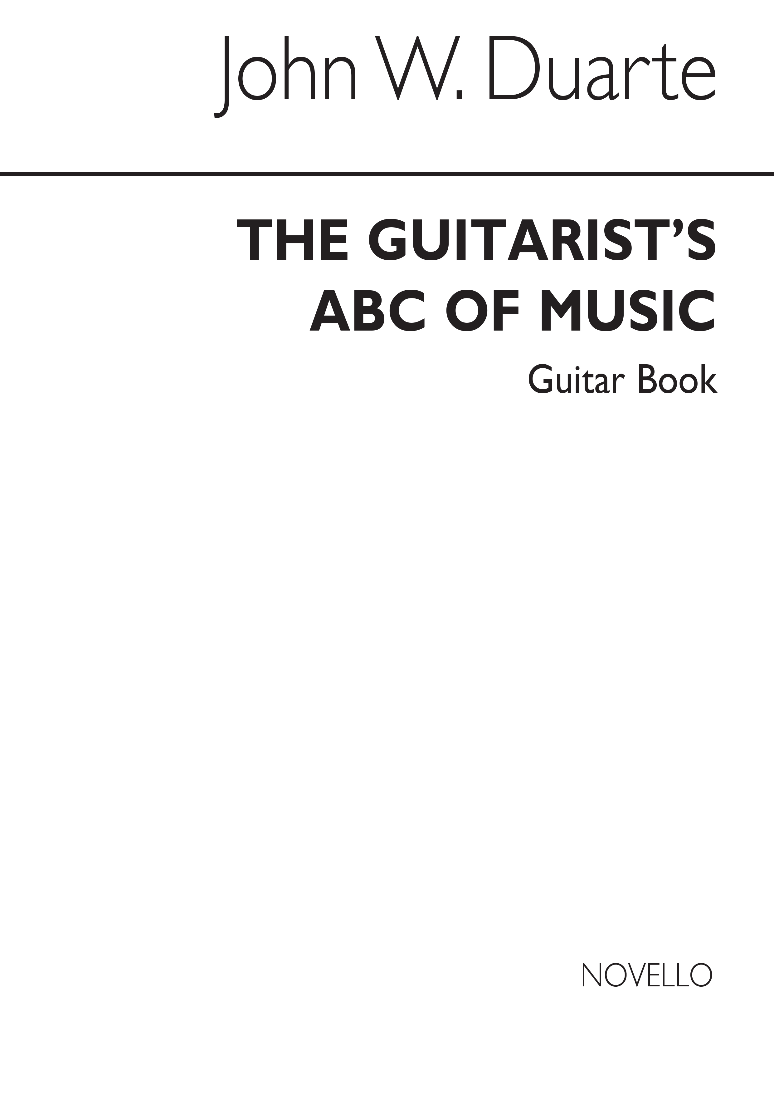 Guitarist's Abc Of Music: Guitar: Instrumental Tutor