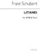 Franz Schubert: Litanei: SATB: Vocal Work