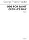 Georg Friedrich Händel: Ode For Saint Cecilia
