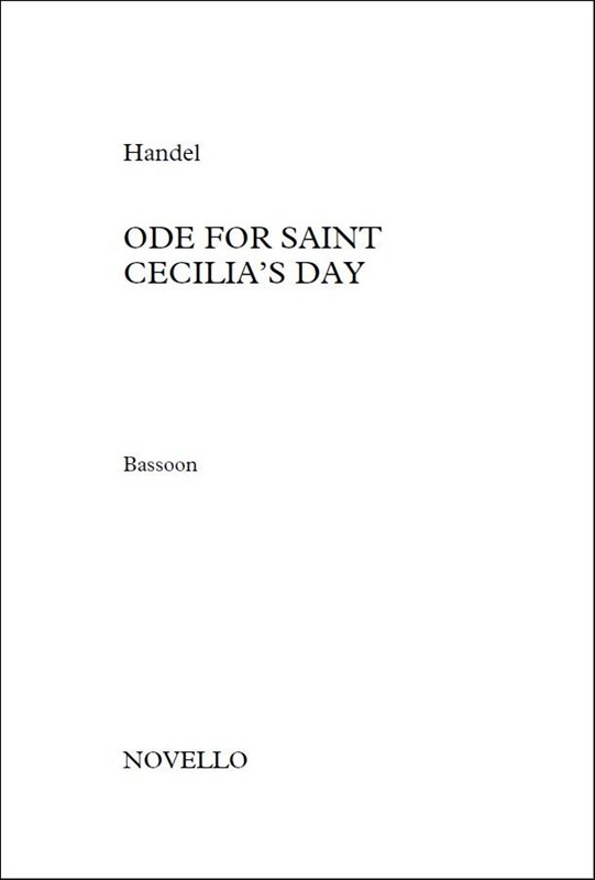 Georg Friedrich Hndel: Ode For Saint Cecilia's Day: Ensemble: Parts