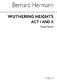 Bernard Herrmann: Wuthering Heights - Vocal Score: SATB: Vocal Score