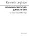 Kenneth Leighton: Jubilate Deo From Morning Canticles: SATB: Vocal Score