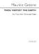 Maurice Greene: Thou Visitest The Earth: SATB: Vocal Score