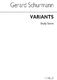 Gerard Schurmann: Variants For Small Orchestra: Orchestra: Study Score