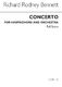 Richard Rodney Bennett: Concerto For Harpsichord: Orchestra: Study Score
