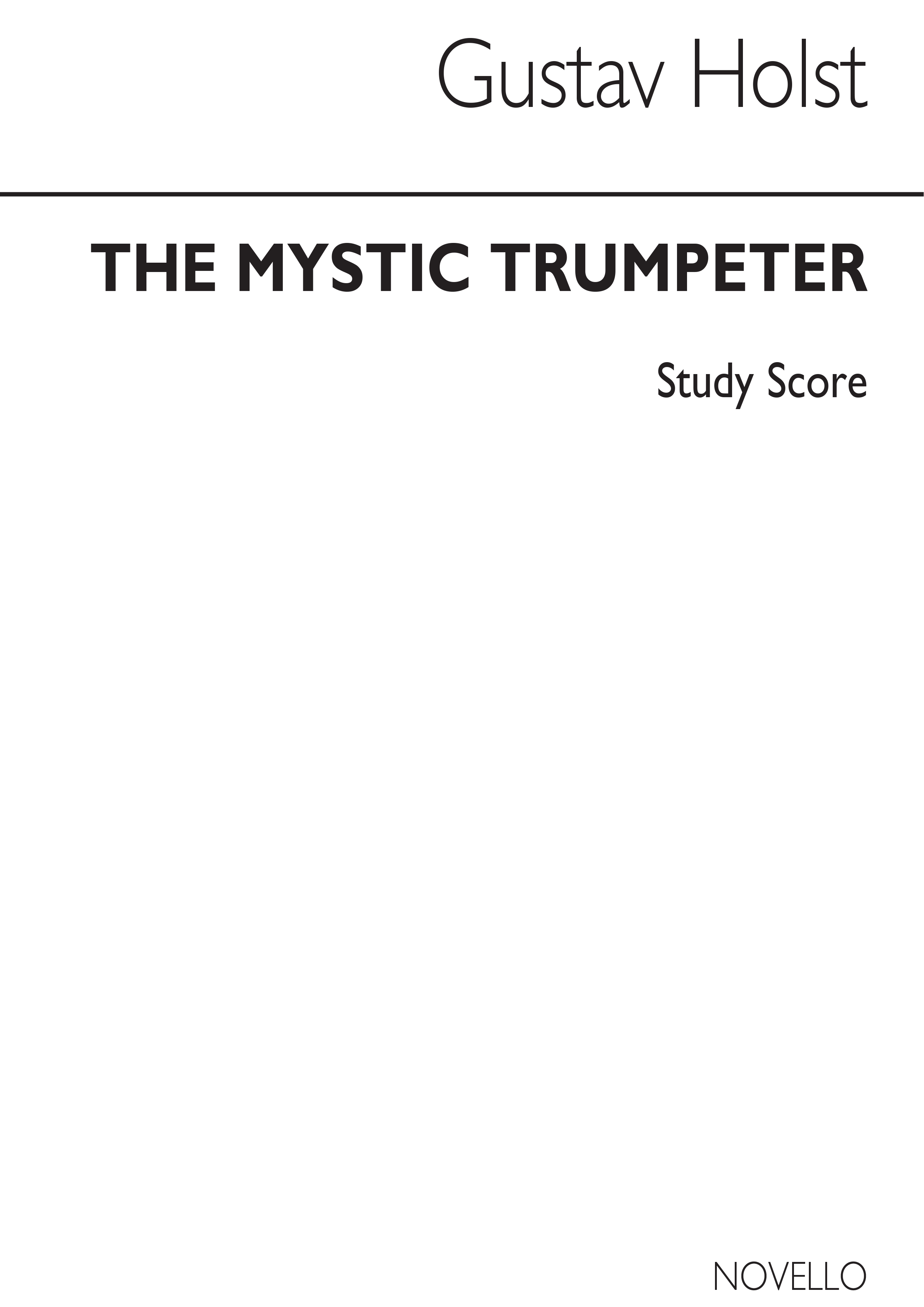 Gustav Holst: Mystic Trumpeter: Soprano: Score
