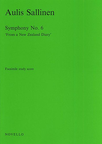 Aulis Sallinen: Symphony No.6 'From A New Zealand Diary': Orchestra: Study Score