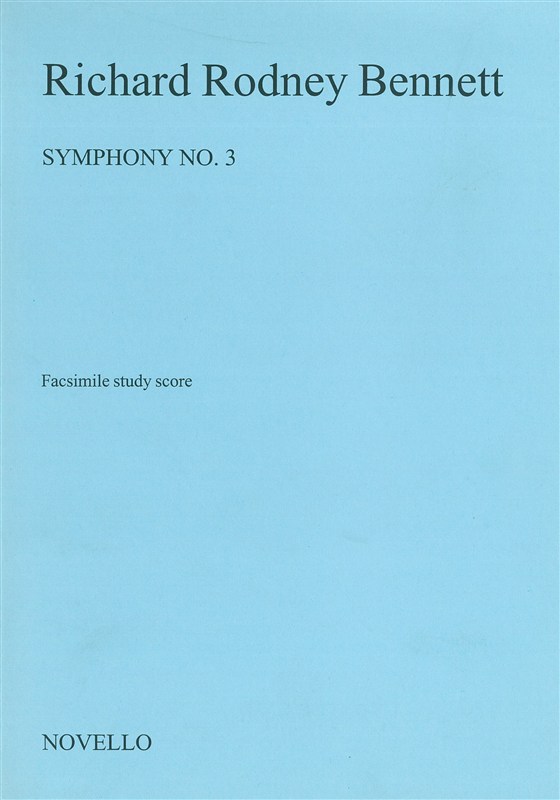 Richard Rodney Bennett: Symphony No. 3: Orchestra: Score