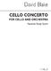 David Blake: Cello Concerto: Cello: Study Score