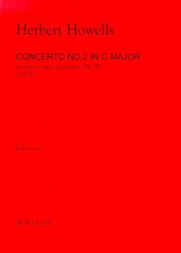 Herbert Howells: Piano Concerto No.2 In C Major Op.39: Piano: Score