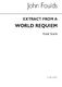 John H. Foulds: World Requiem (Movements 7-12)(Vocal Score): SATB: Vocal Score
