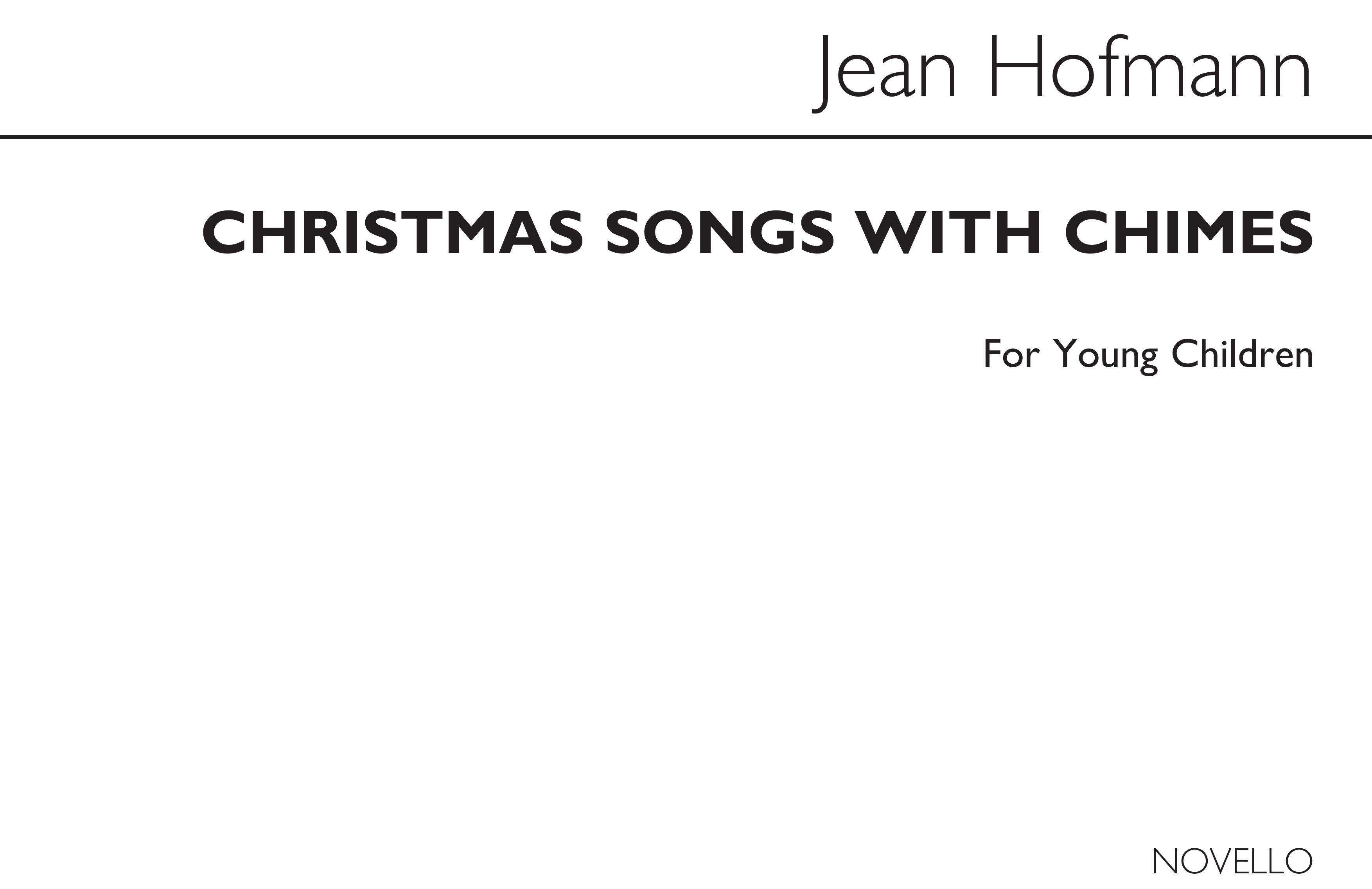 Jean Hofmann: Christmas Songs With Chimes: Voice: Mixed Songbook