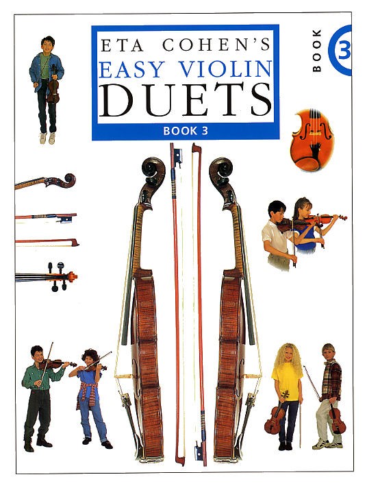 Eta Cohen: Eta Cohen's Easy Violin Duets Book 3: String Ensemble: Instrumental
