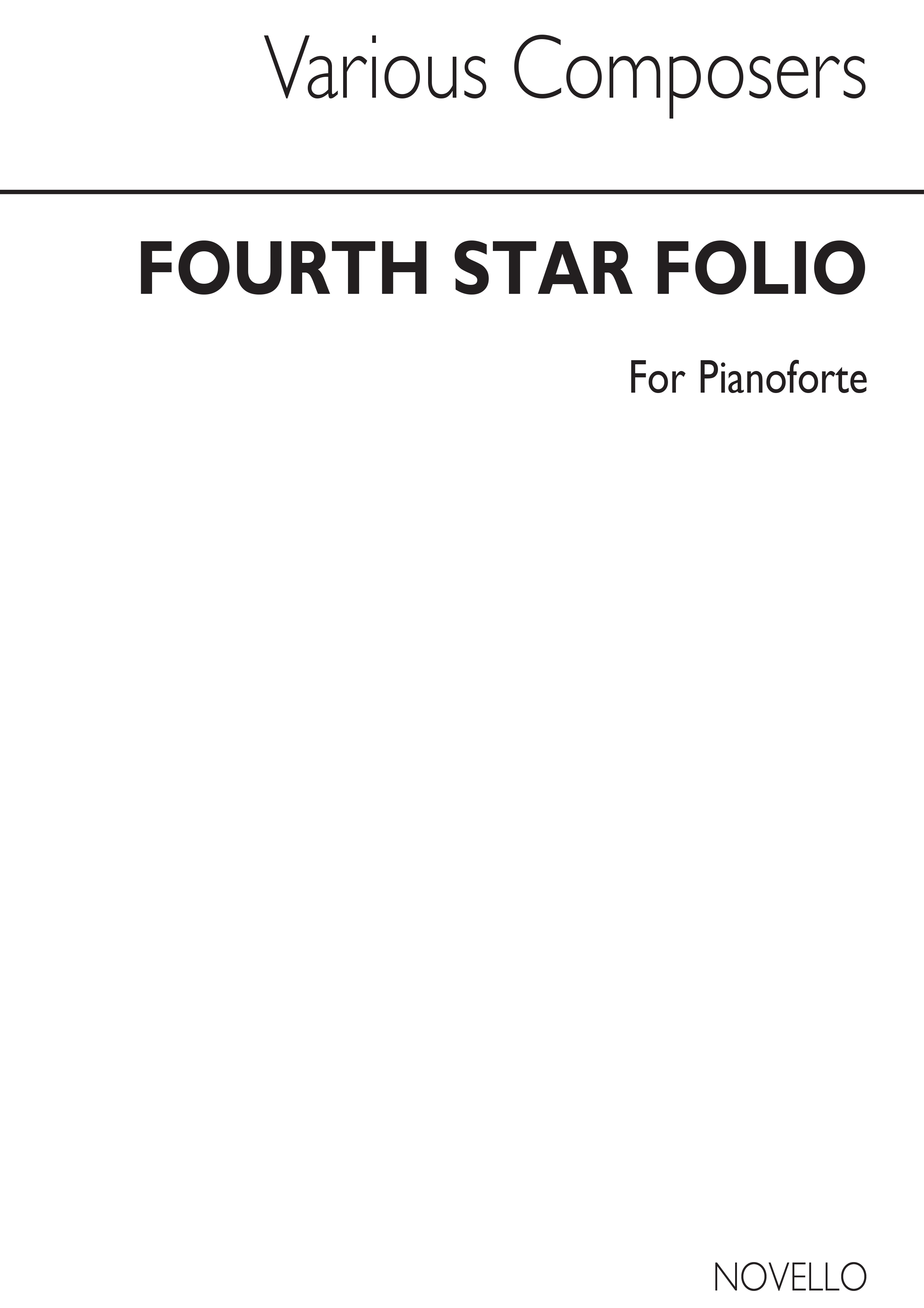 Fourth Star Folio Of Piano Music: Piano: Instrumental Album