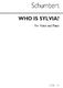 Franz Schubert: Who Is Sylvia: Tenor: Vocal Work