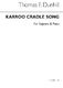 Thomas Dunhill: Karroo Cradle Song Soprano And Piano: Soprano: Vocal Work