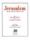 Hubert Parry: Jerusalem (Voice/Organ): Voice: Single Sheet