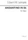 Edwin H. Lemare: Andantino In Db For Organ: Organ: Instrumental Work