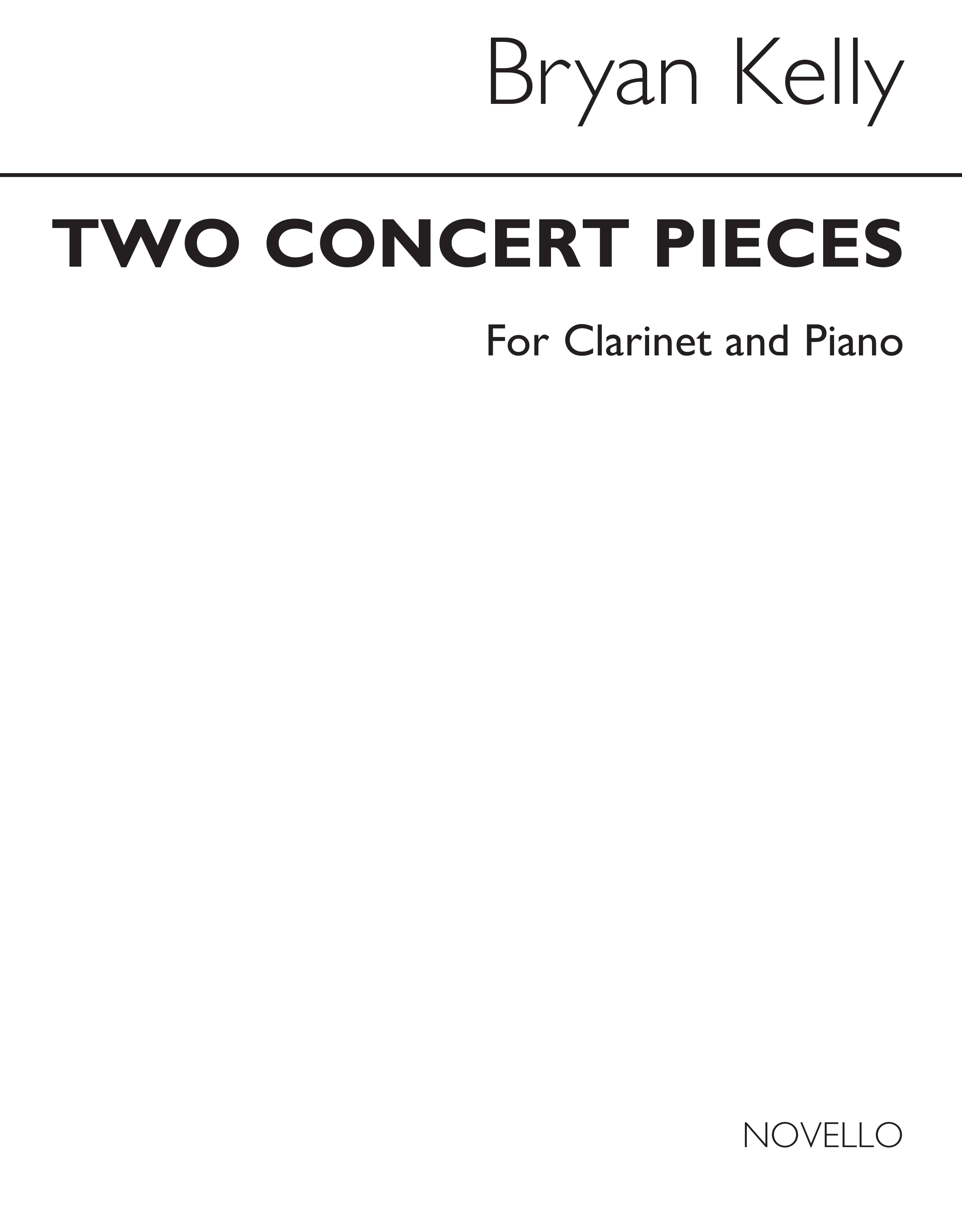 Bryan Kelly: Two Concert Pieces: Orchestra: Instrumental Work
