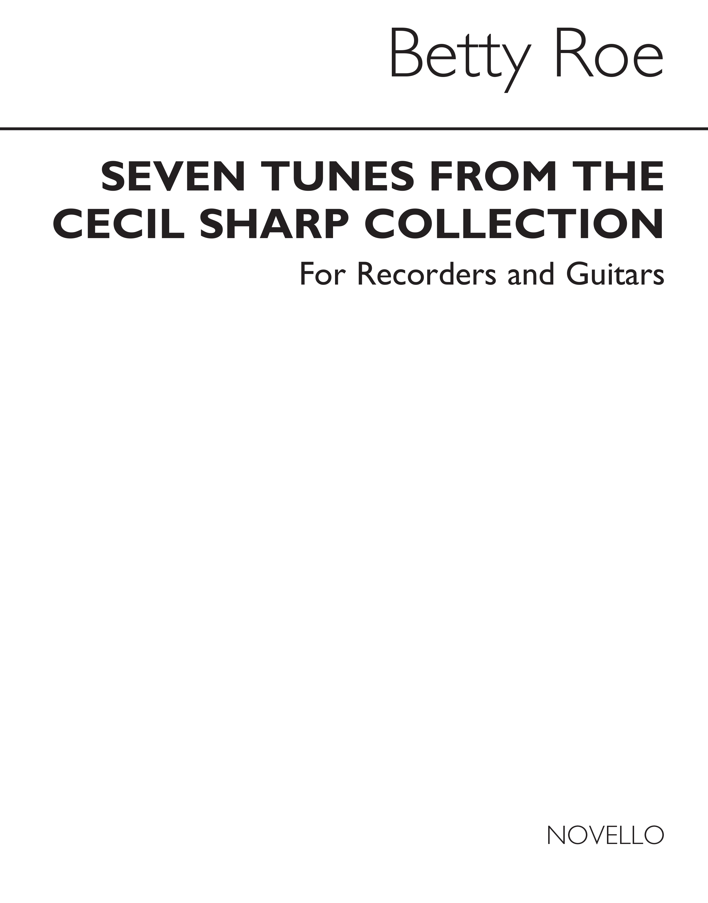John W. Duarte: Seven Tunes From The Cecil Sharp Collection: Guitar: Score and