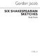 Six Shakespearian Sketches: Chamber Ensemble: Score