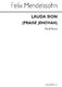 Felix Mendelssohn Bartholdy: Lauda Sion Vocal Score: SATB: Vocal Score