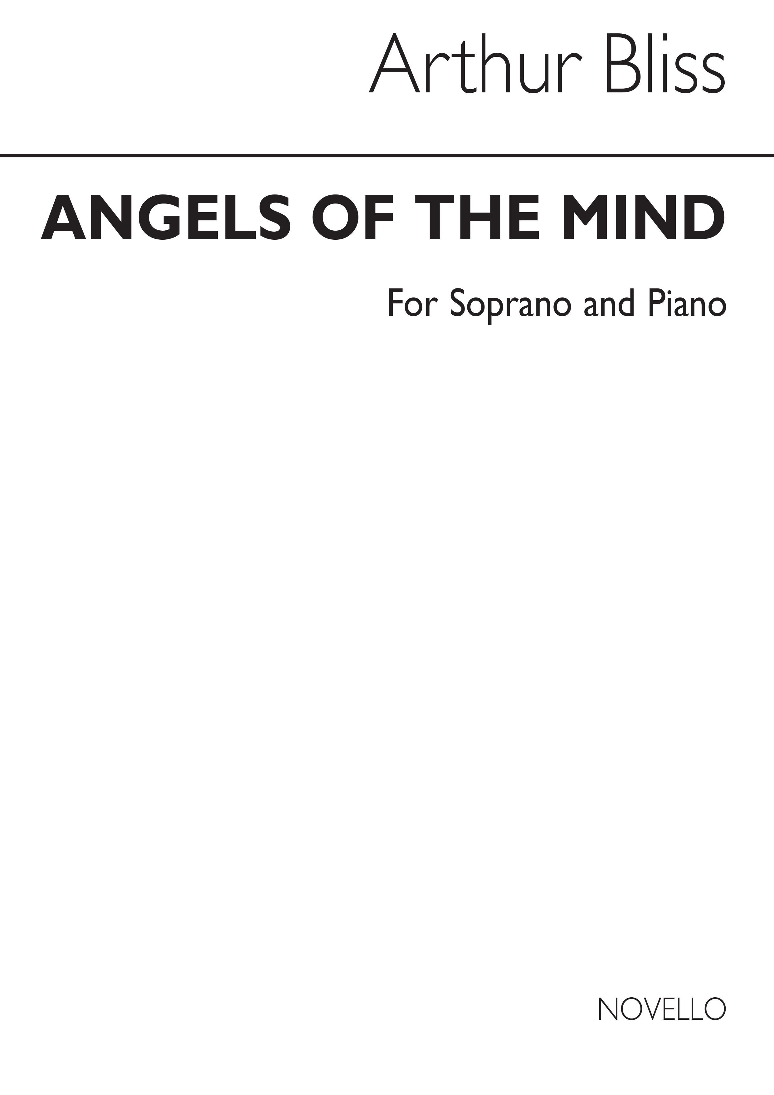 Arthur Bliss: Angels Of The Mind (Soprano/Piano): Soprano: Vocal Work