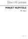 Edwin H. Lemare: Minuet Nuptiale For Organ: Organ: Instrumental Work