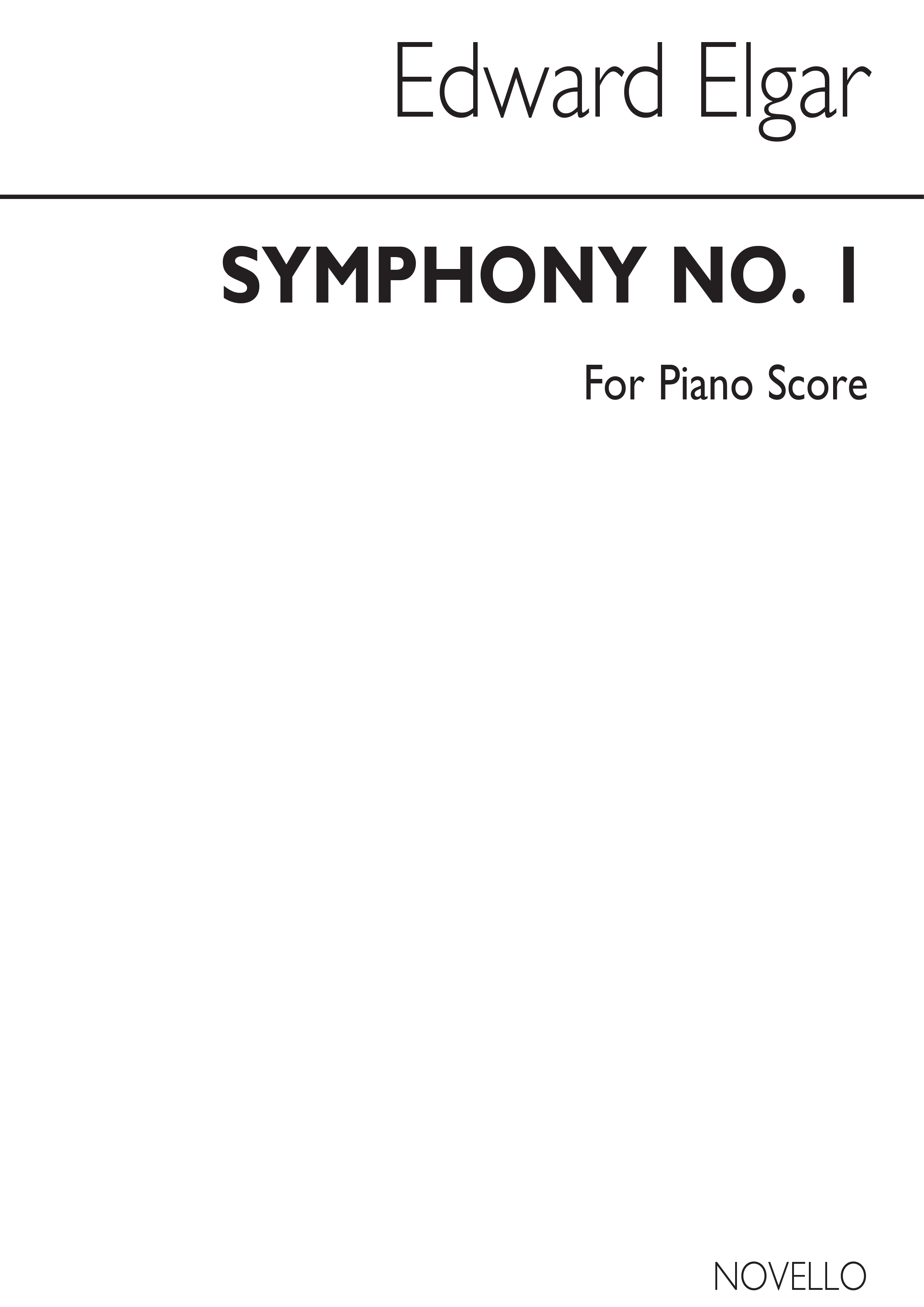 Edward Elgar: Symphony No.1 (Piano): Piano: Instrumental Work