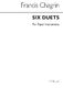 Francis Chagrin: Six Duets For Equal Or Mixed Instruments: Instrumental Work