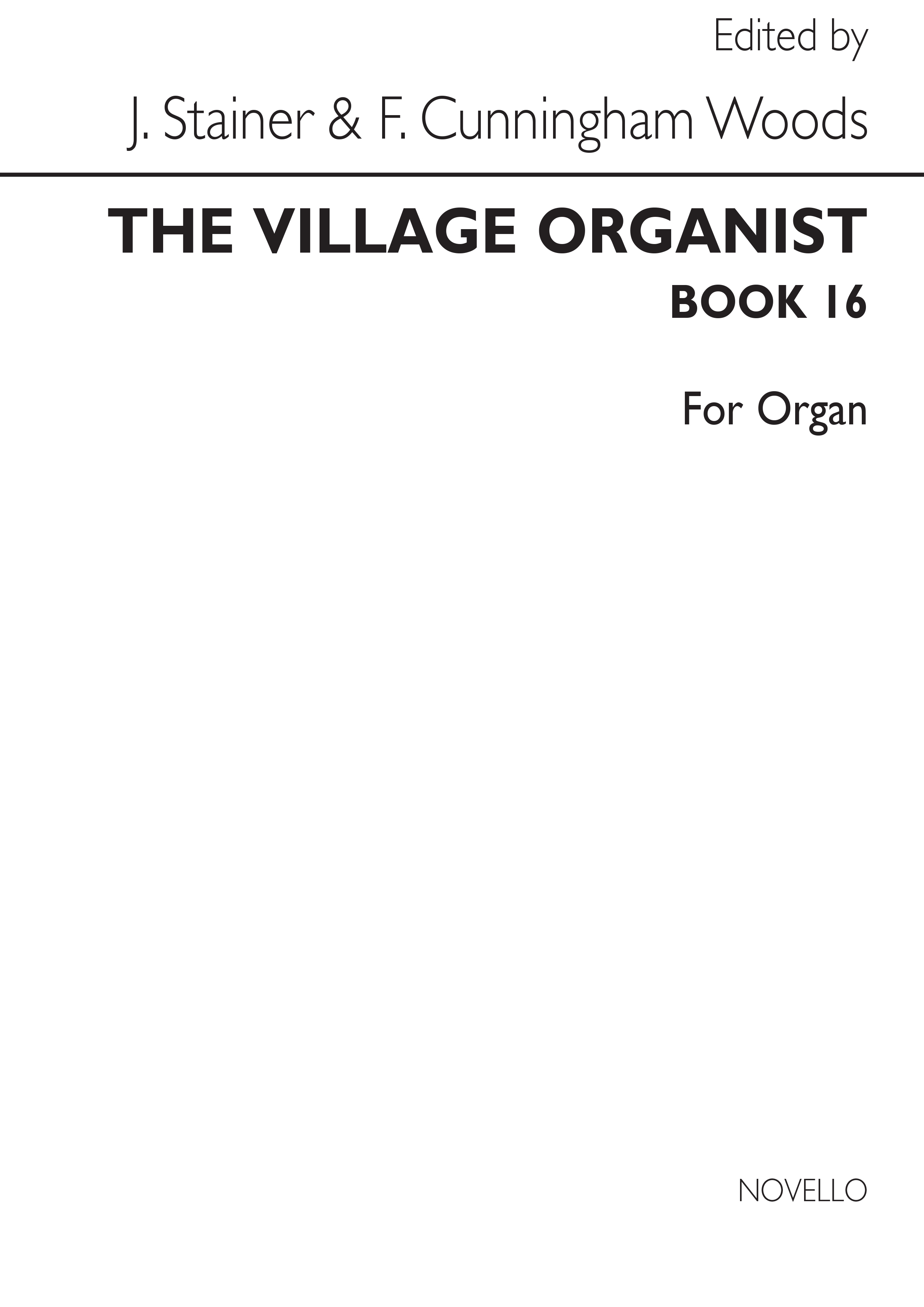 Village Organist Book 16: Organ: Instrumental Album