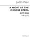 Judith Weir: A Night At The Chinese Opera (Full Score): Opera: Score