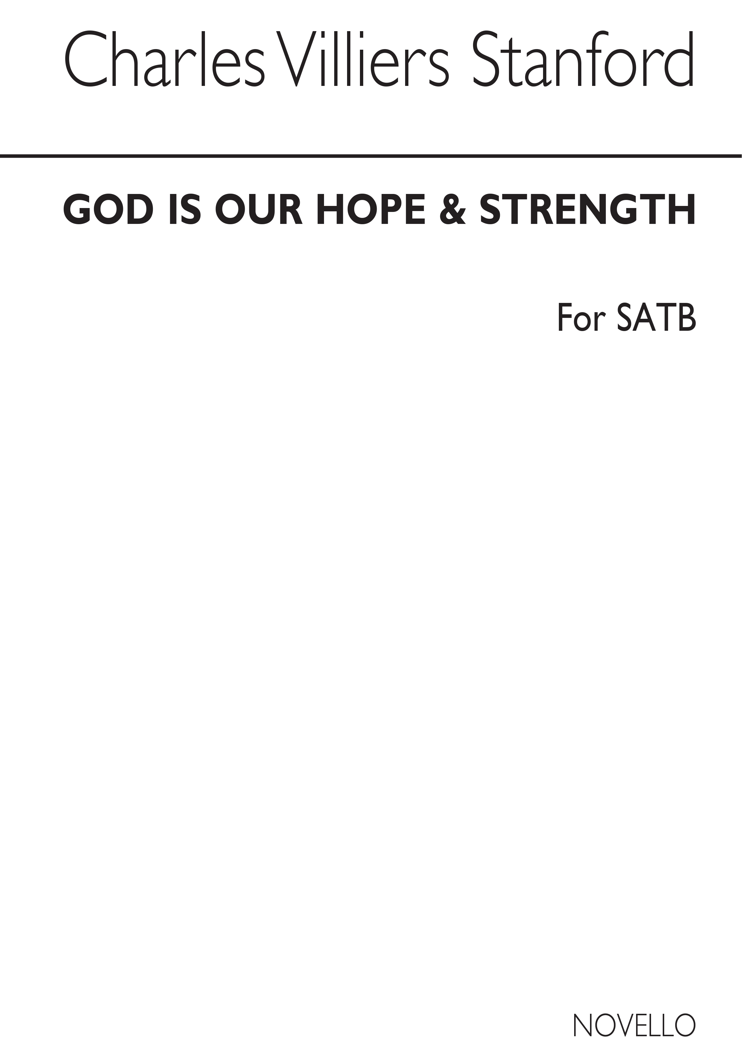 Charles Villiers Stanford: God Is Our Hope And Strength: SATB: Vocal Score