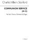 Communion Service In G Vocal Score: Voice: Vocal Score