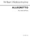 Allegretto For Viola And Piano: Viola: Score