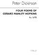 Peter Dickinson: Four Poems Of Gerard Manley Hopkins: SATB: Vocal Score