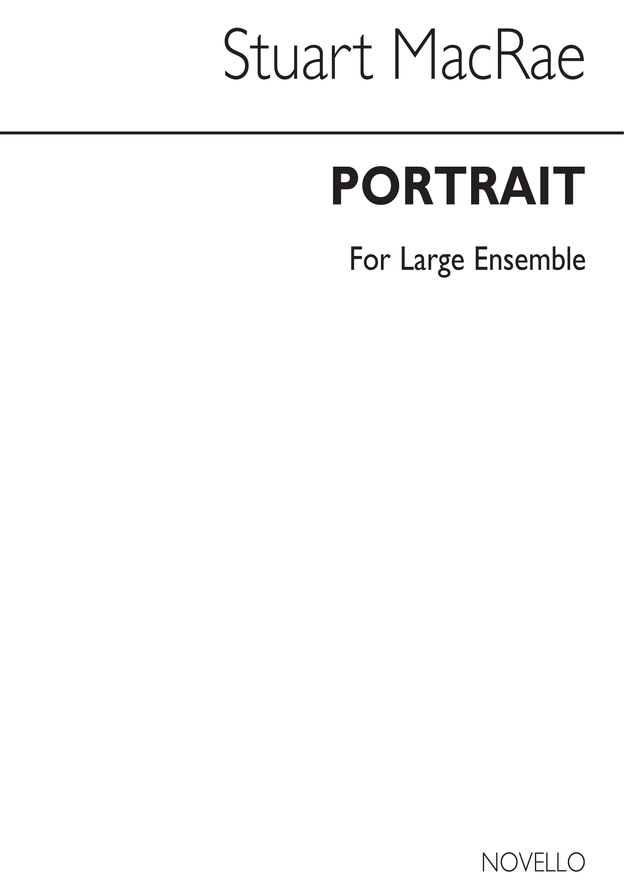 Stuart MacRae: Portrait (Full Score): Orchestra: Score