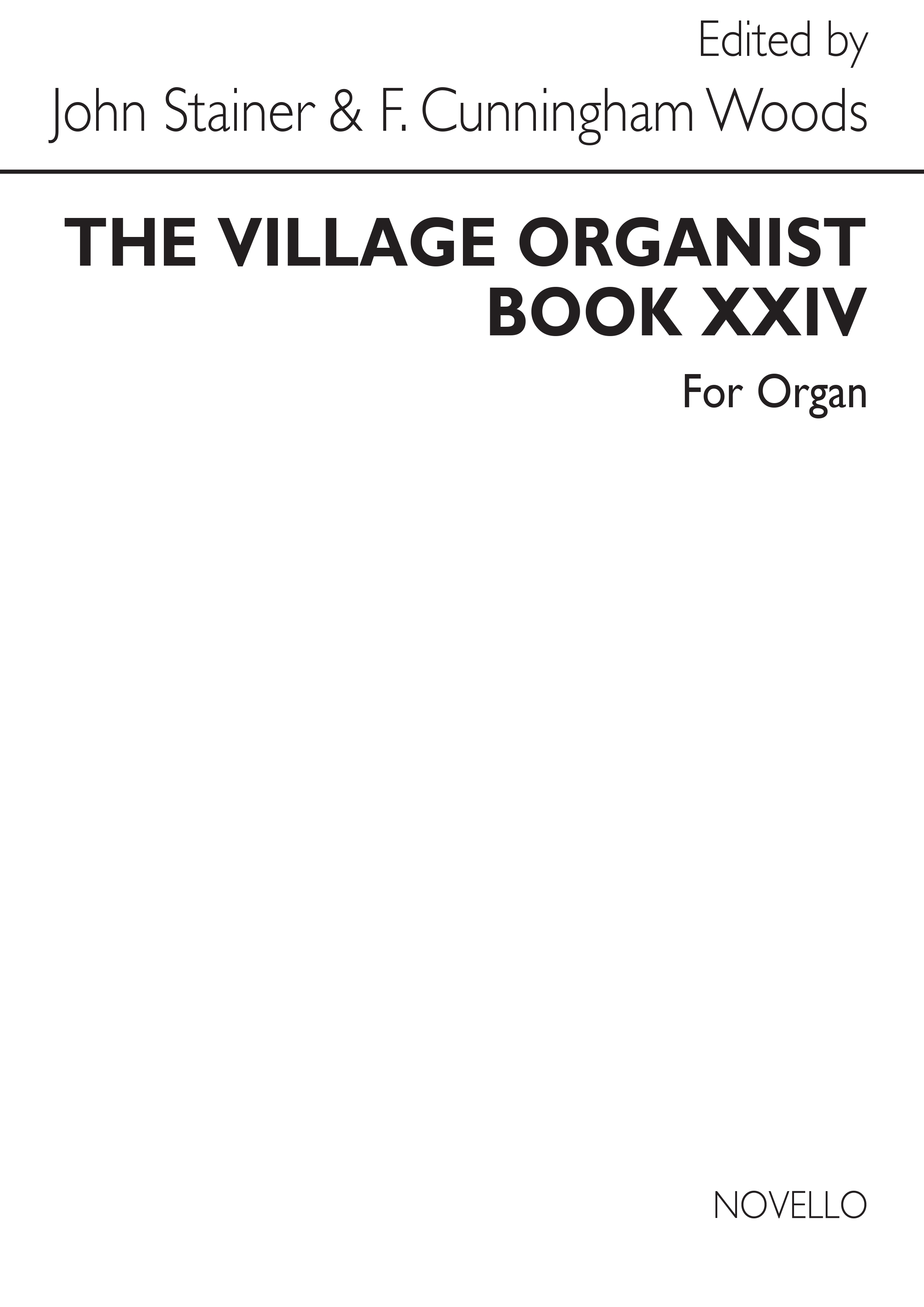 Village Organist Book 24: Organ: Instrumental Album