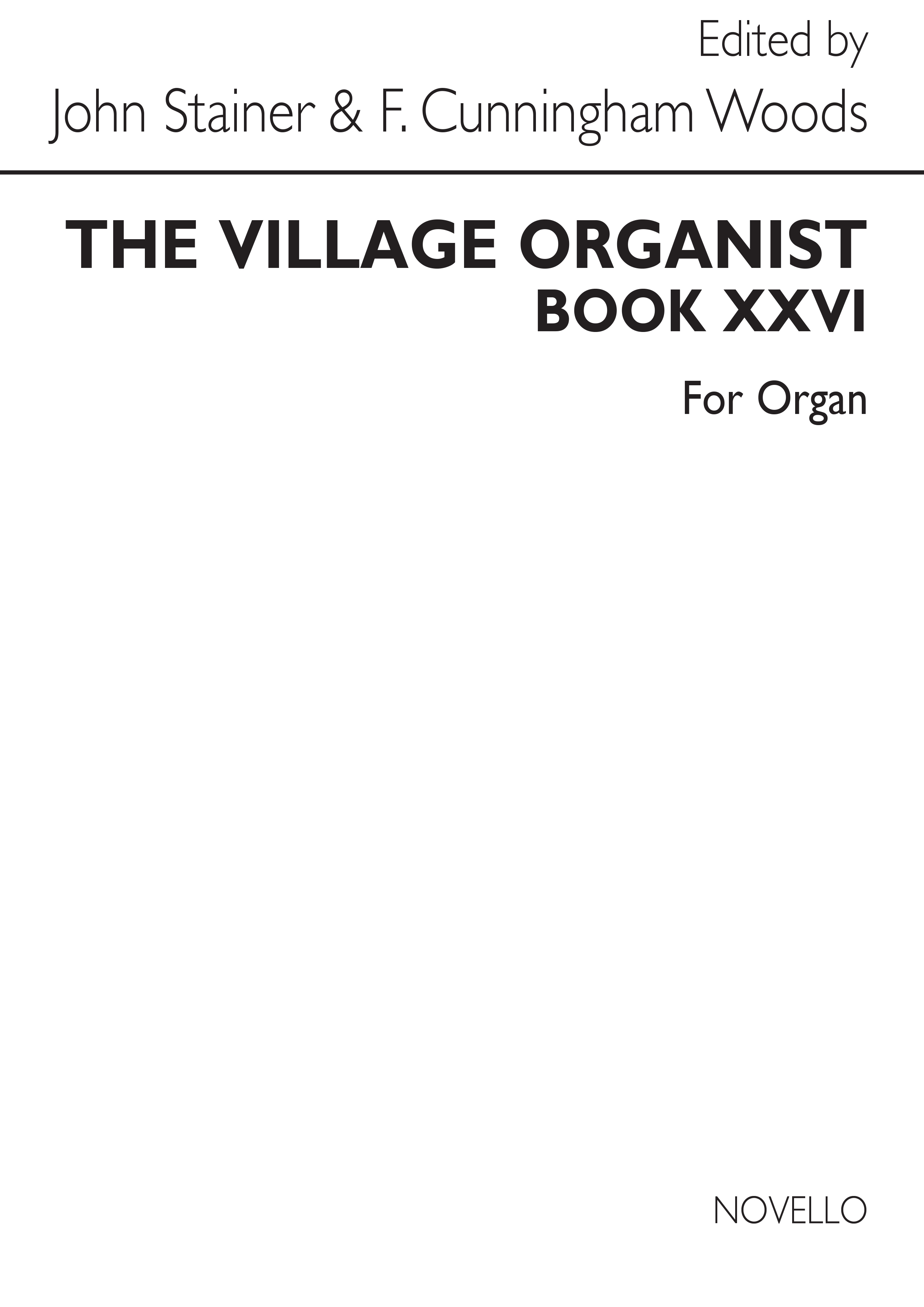 Village Organist Book 26: Organ: Instrumental Album