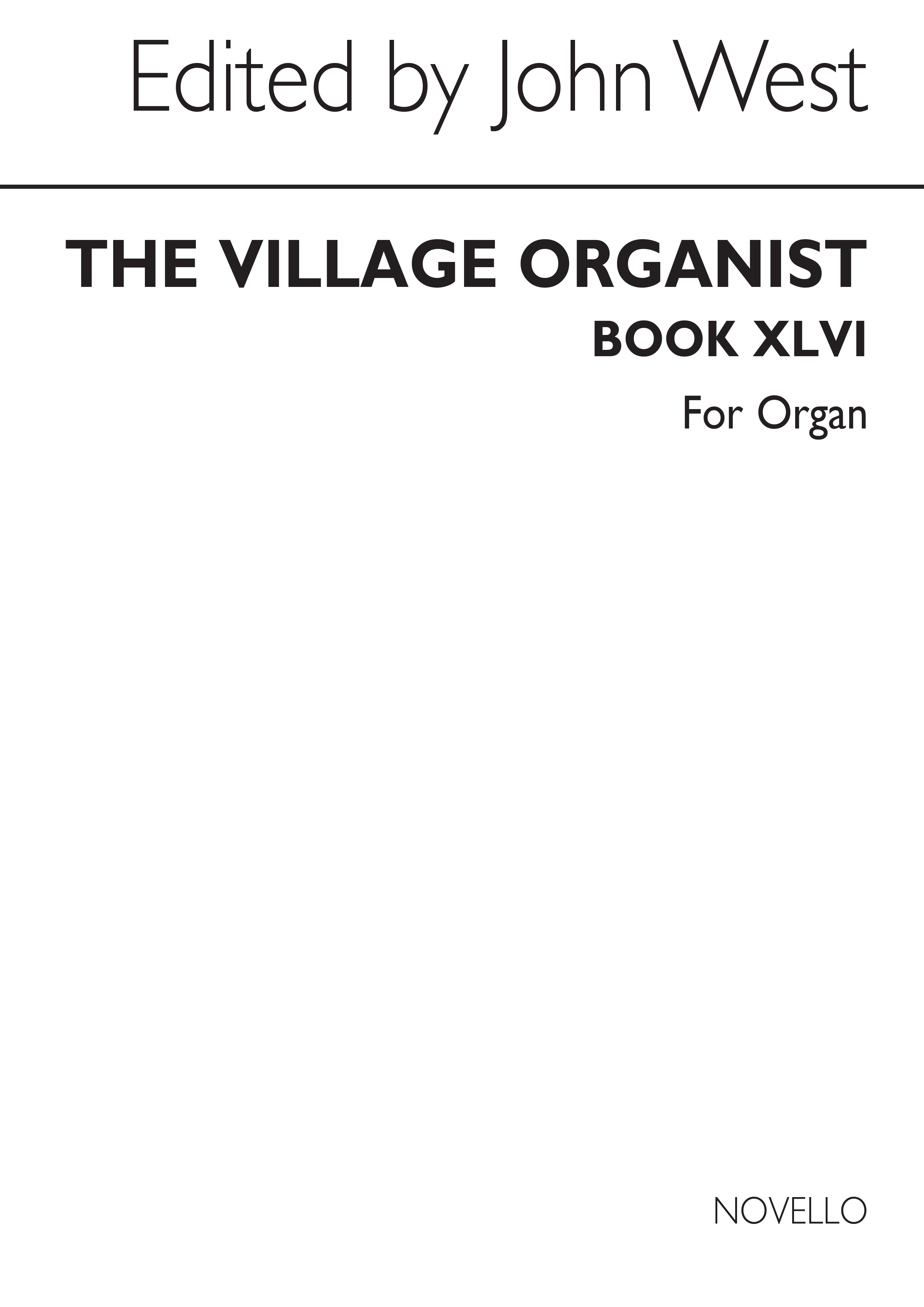 Village Organist Book 46: Organ: Instrumental Album