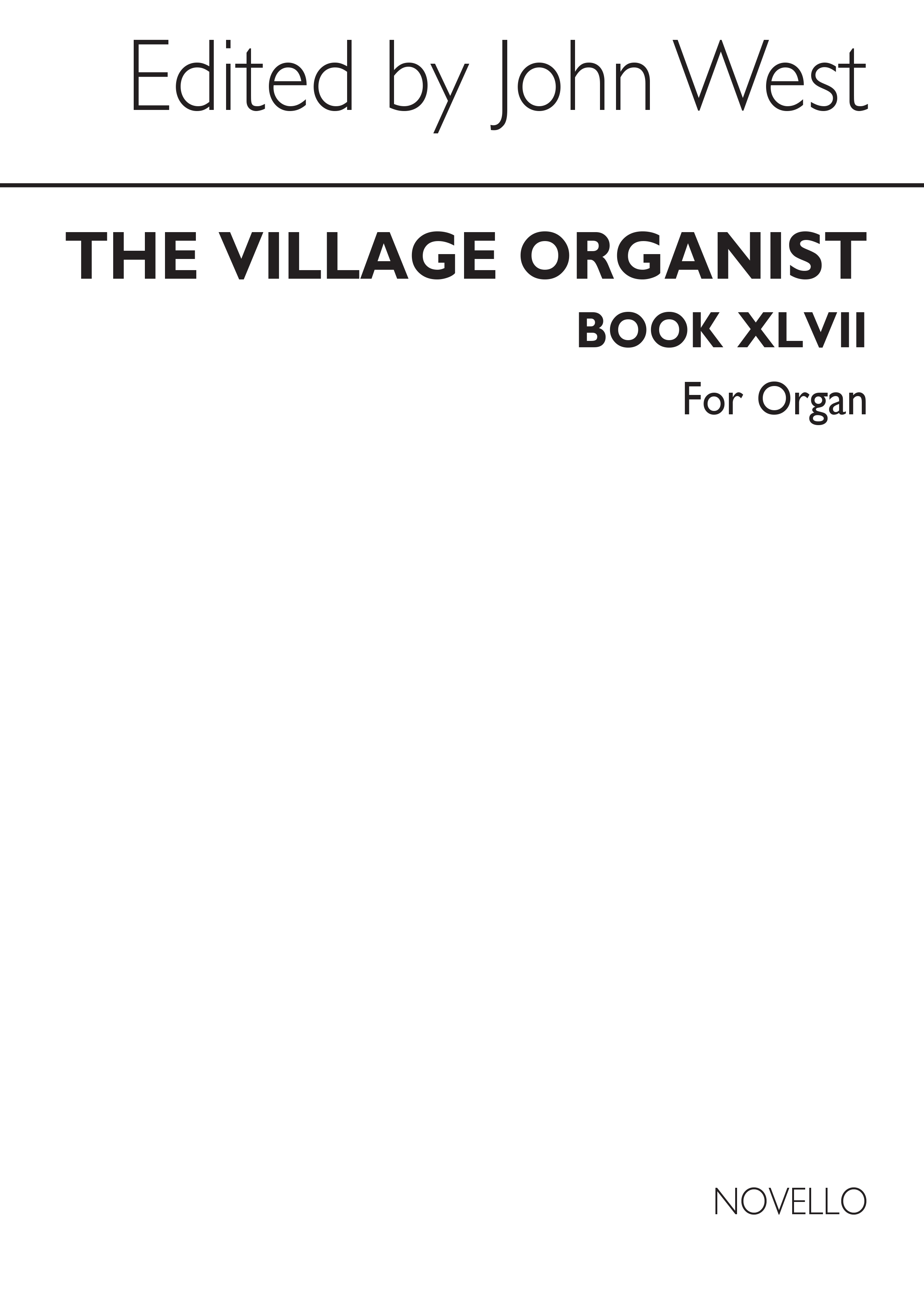 Village Organist Book 47: Organ: Instrumental Album