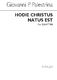 Giovanni Palestrina: Hodie Christus Natus Est: SATB: Vocal Score