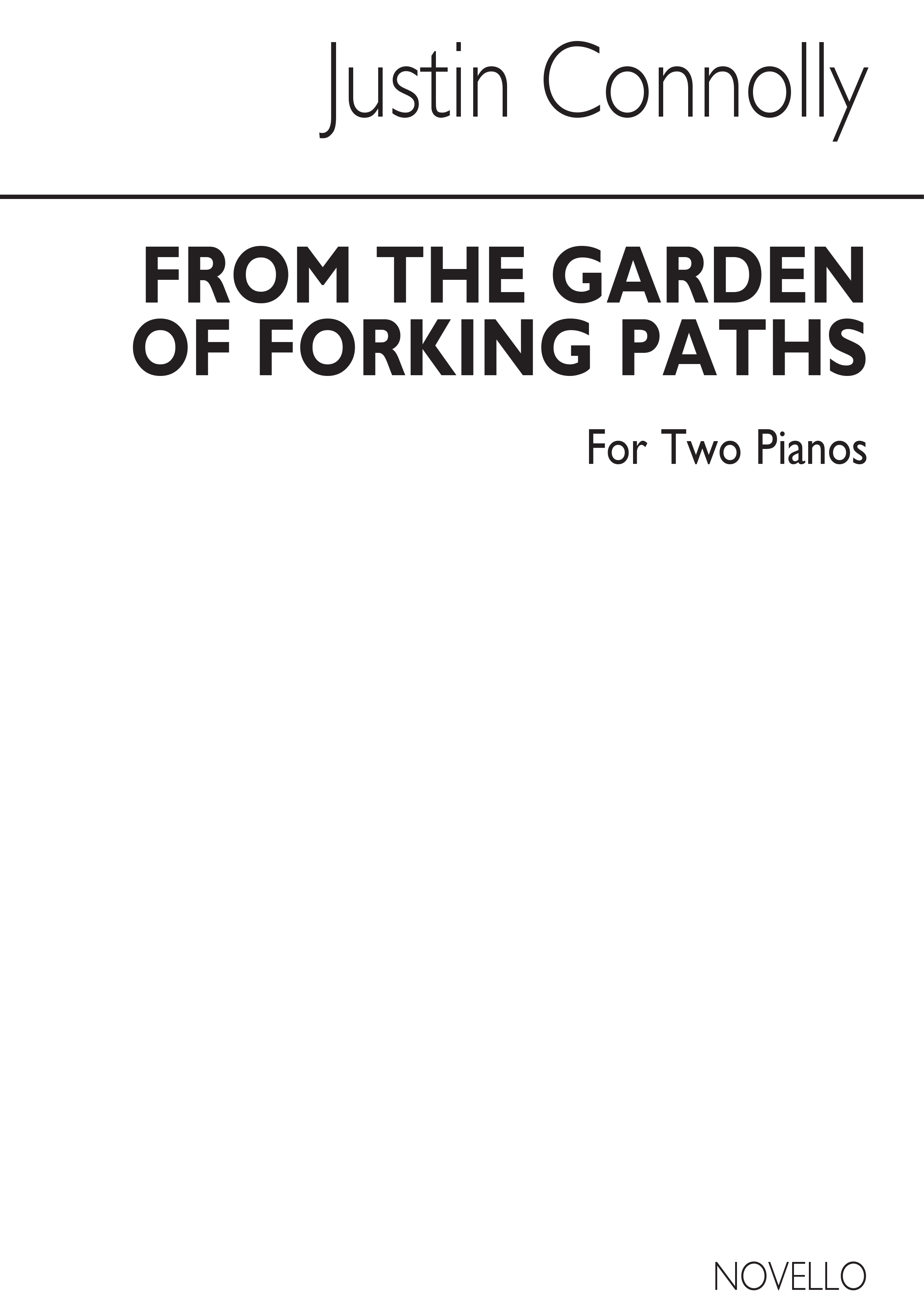 Fourfold: from the Garden of Forking Paths: Piano Duet: Single Sheet