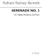 Richard Rodney Bennett: Serenade No.2 (Ondes Martinot And Piano): Instrumental