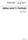 Kenneth Leighton: Missa Sancti Thomae: SATB: Vocal Score