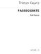 Tristan Keuris: Passeggiate (4 Recorderes) Score Only: Recorder Ensemble: Score