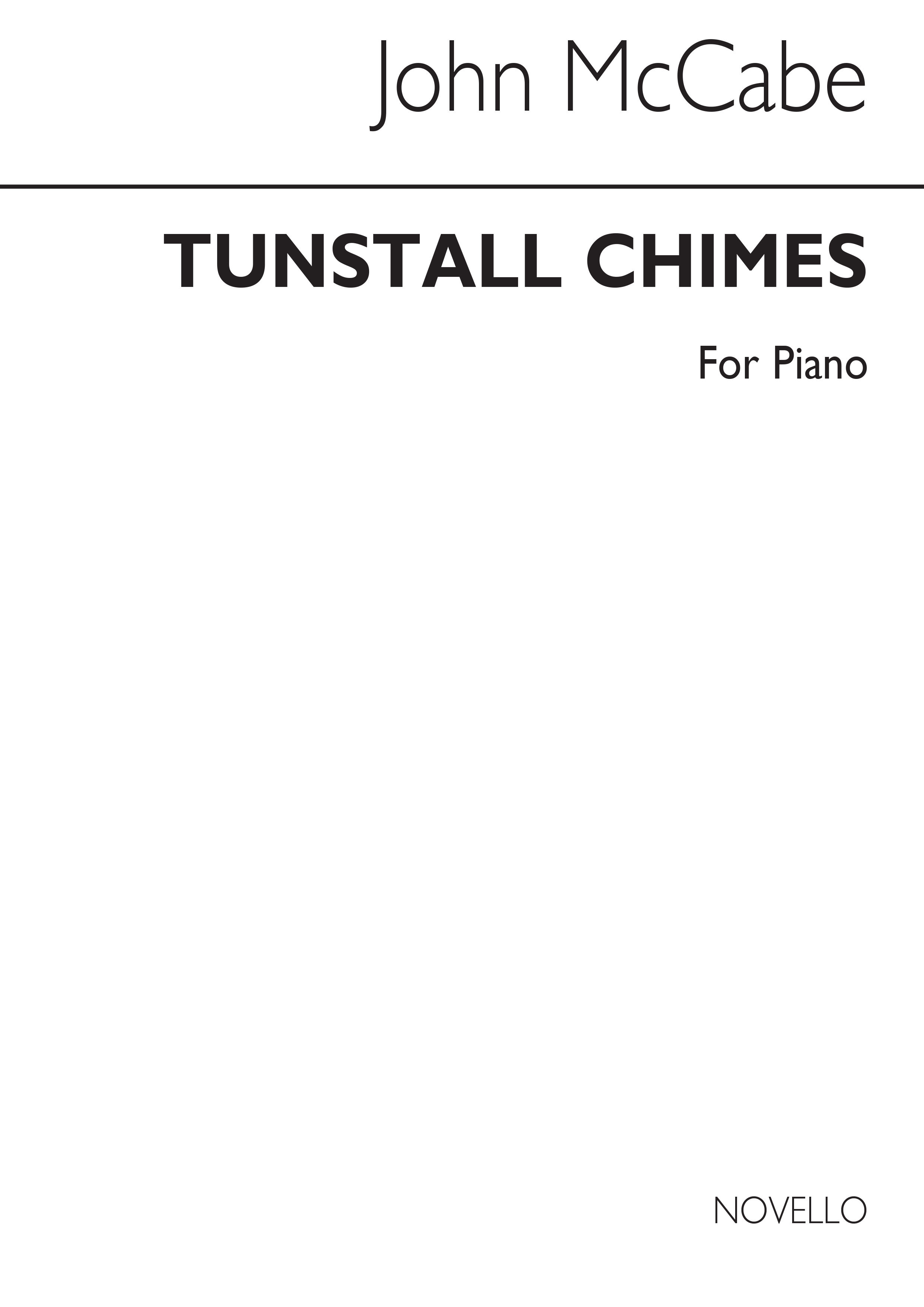 John McCabe: Tunstall Chimes (Study No.10 - Hommage A Ravel): Piano: