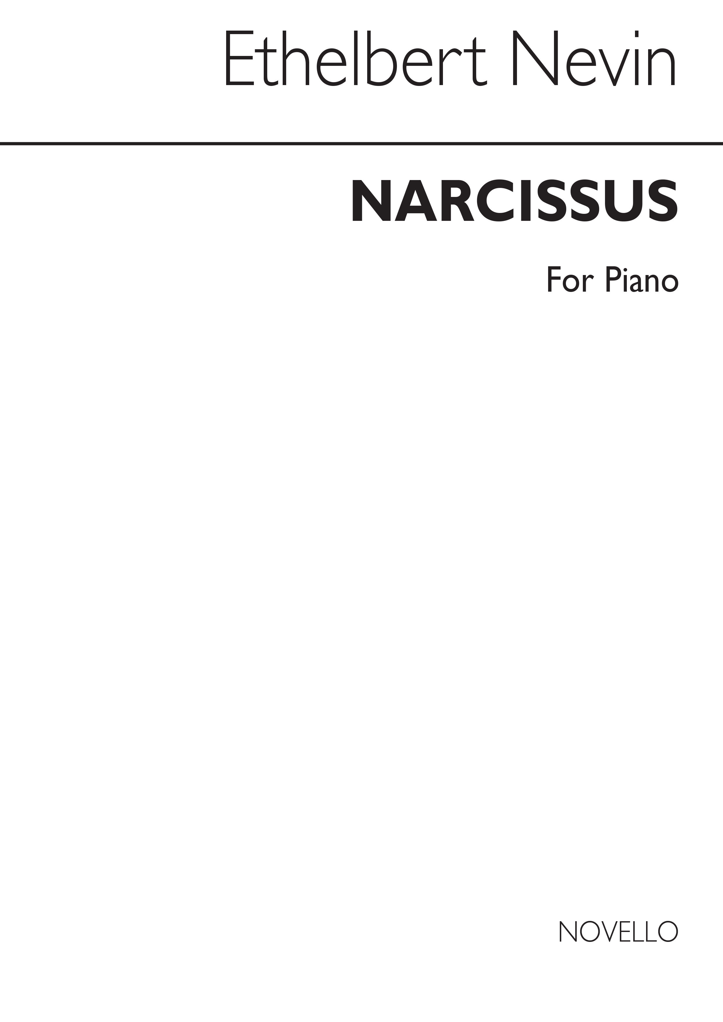 Ethelbert Nevin: Narcissus Op13 No.4 (From Water Scene): Piano: Instrumental