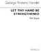 Donald Burrows Georg Friedrich Hndel: Let Thy Hand Be Strengthened (Ed.