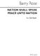 Barry Rose: Nation Shall Speak Peace Unto Nation: SATB: Vocal Score